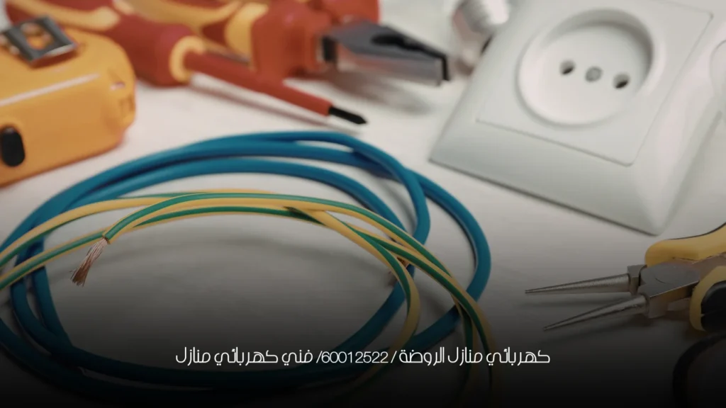 كهربائي منازل الروضة / 60012522/ فني كهربائي منازل