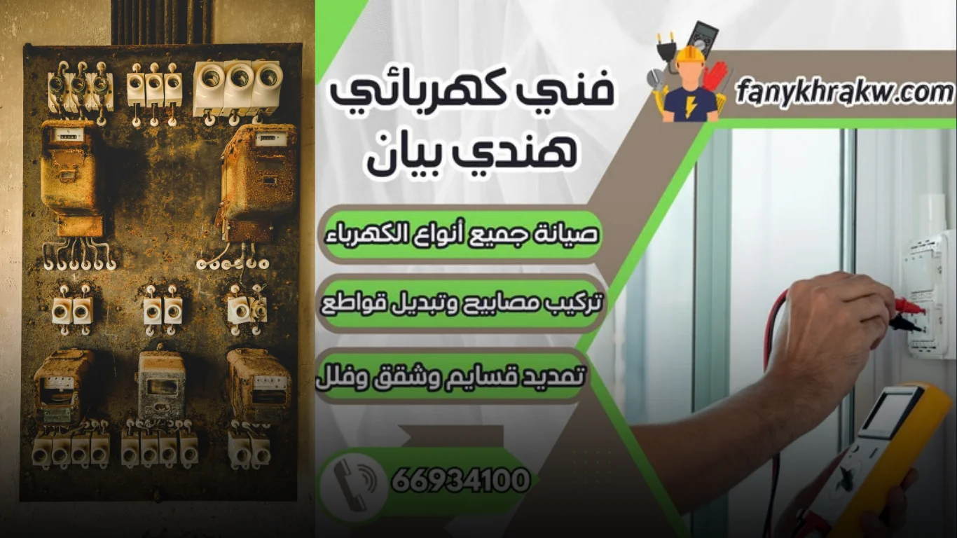 خدمات فني كهربائي هندي بيان في الكويت