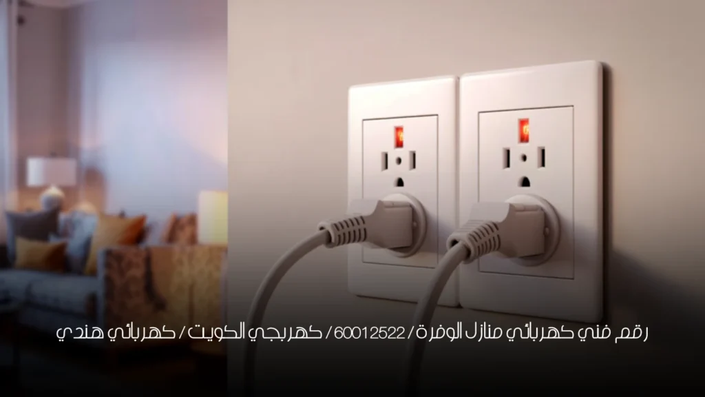 رقم فني كهربائي منازل الوفرة / 60012522 / كهربجي الكويت / كهربائي هندي