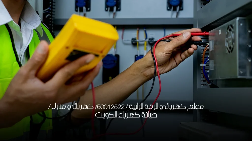 معلم كهربائي الرقة الرابية / 60012522/ كهربائي منازل / صيانة كهرباء الكويت